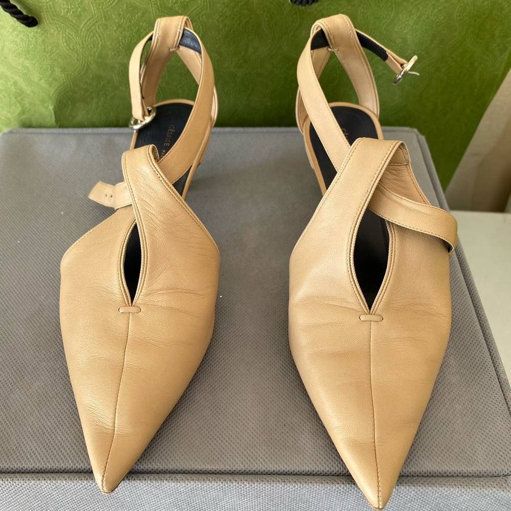 Celine leather kitten heal